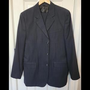 Merona suit 42r‎ jacket 36x30 pants unaltered
